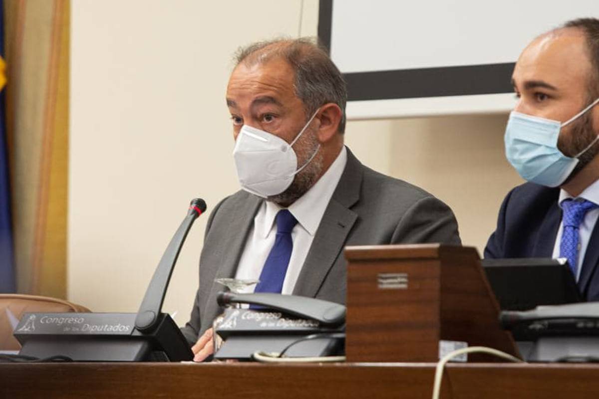 Julián Garde López-Brea, presidente de la Comisión Sectorial Crue-I+D+i (Foto: Congreso)