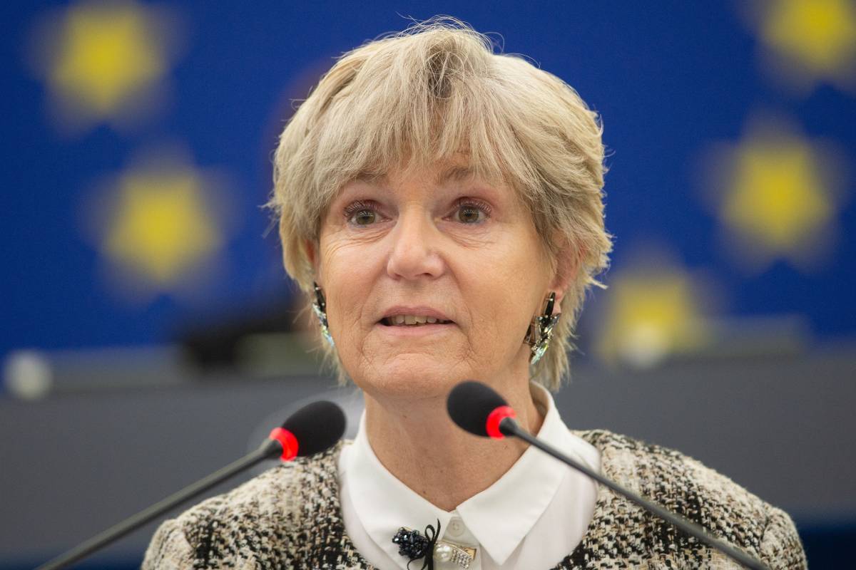 Véronique Trillet-Lenoir, ponente del informe. (Eric Vidal/Parlamento Europeo).