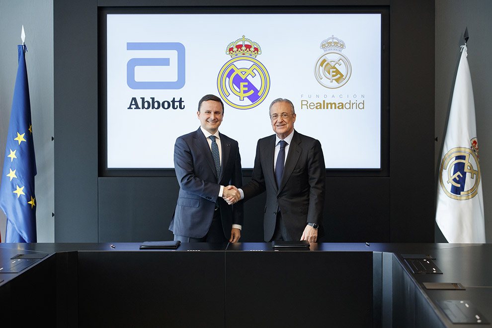 Abbott Center for Malnutrition Solutions y un acuerdo con el Real Madrid Club de Fútbol y la Fundación Real Madrid