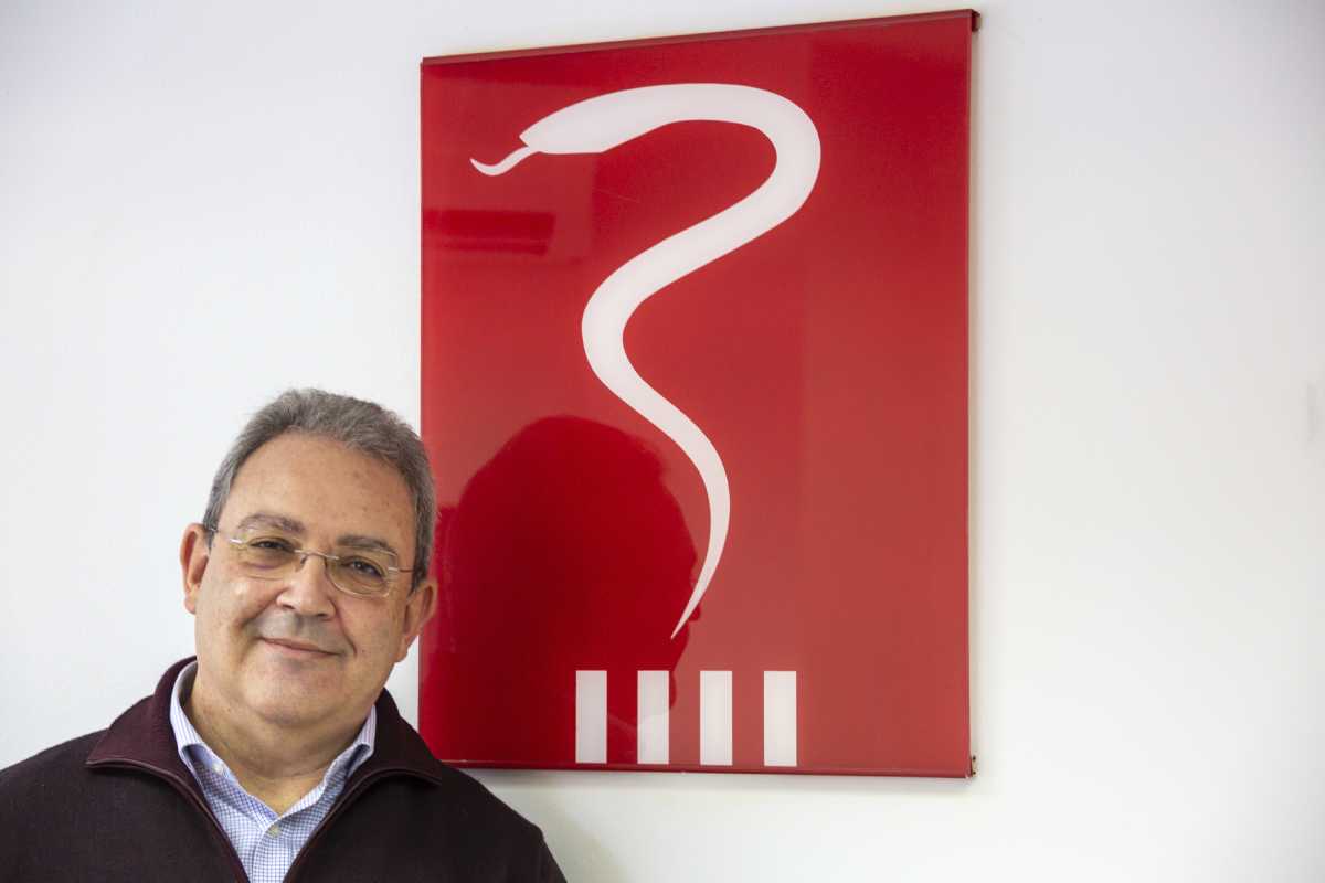Xavier Lleonart, secretario general de Médicos de Cataluña (Metges de Catalunya, MC)