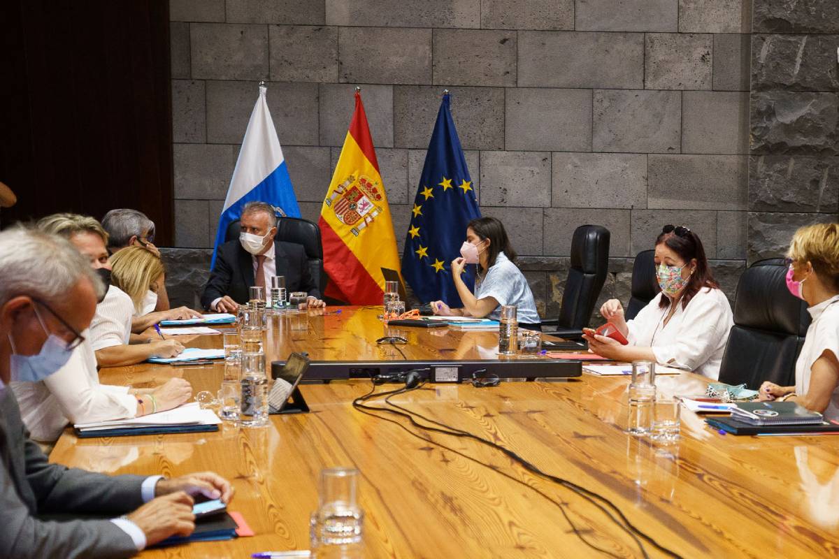 ReuniÃ³n del Consejo de Gobierno de Canarias.