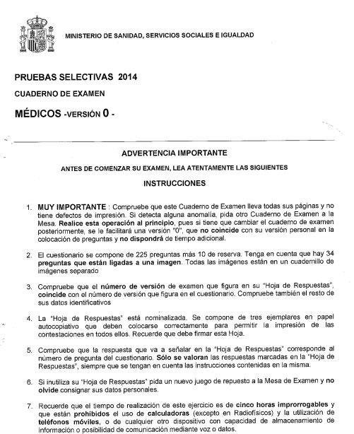 Así fue el examen MIR: más preguntas fáciles, pero también ...